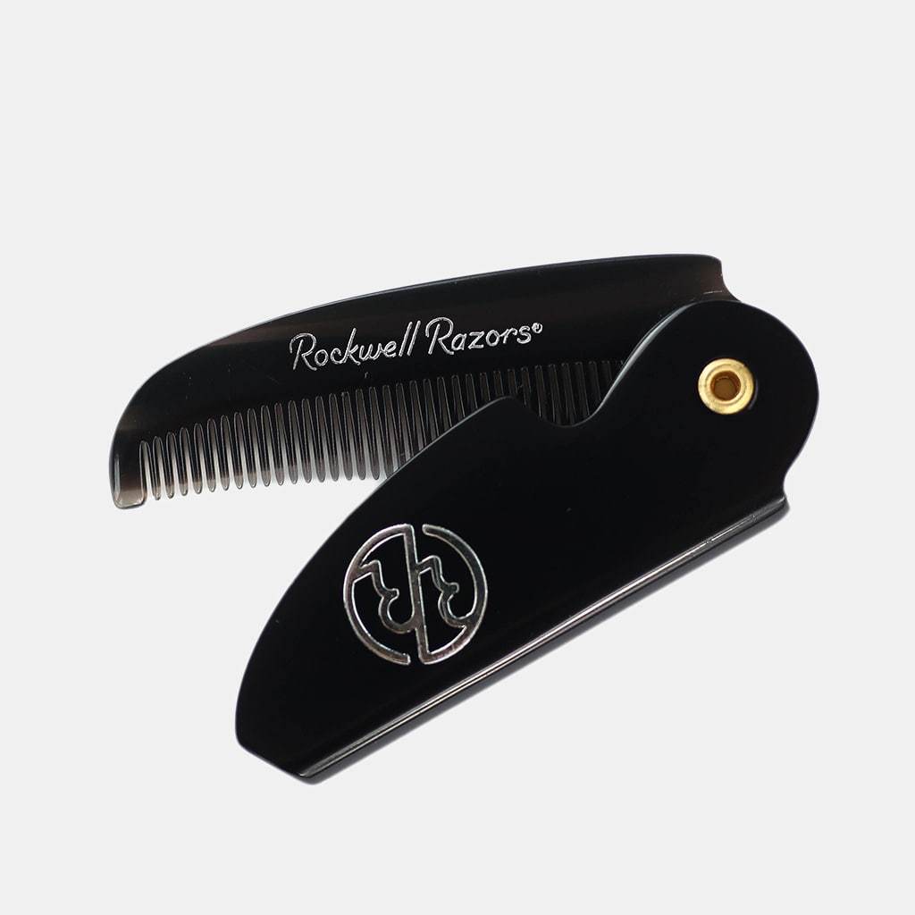 Rockwell Folding Moustache and Beard Comb - Accessories, Rockwell Razors