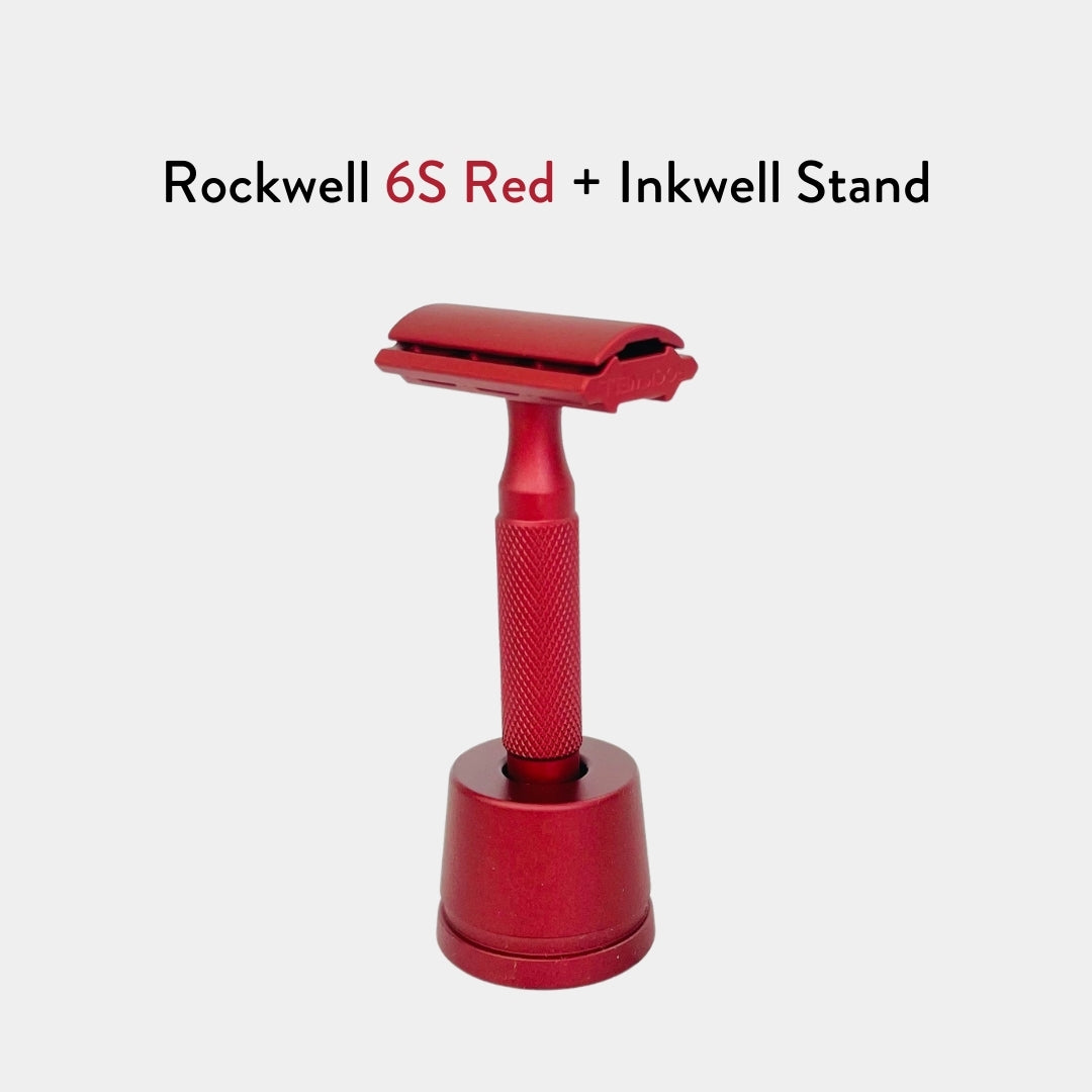 Rockwell Razor Stand - Red and Blue Special